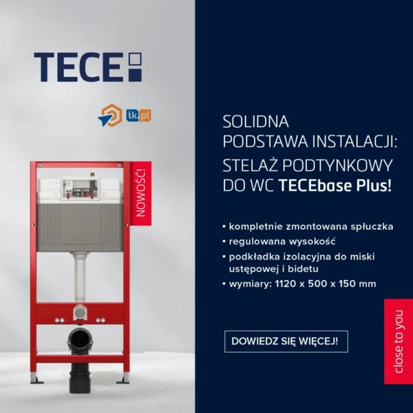 TECE - Sanitarne rozwiązania na łazienkowe wyzwania