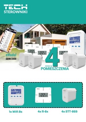 TECH STEROWNIKI - Zestaw do ogrzewania w super cenie! - PROMOCJA