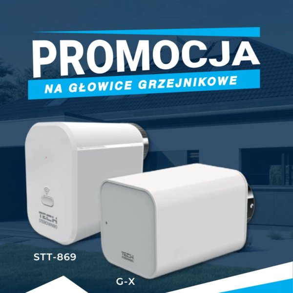 TECH STEROWNIKI – Promocyjne ceny głowic grzejnikowych