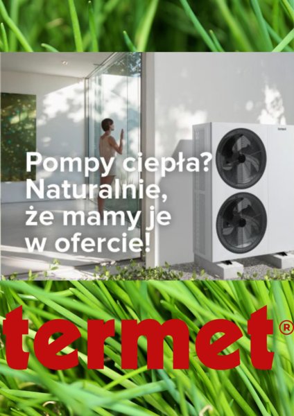 Nowe pompy ciepła od TERMET