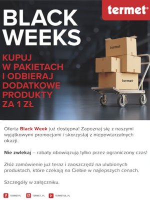 TERMET - Black Weeks - PROMOCJA