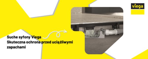 VIEGA - Suche syfony Viega: Skuteczna ochrona przed uciążliwymi zapachami - PORADA