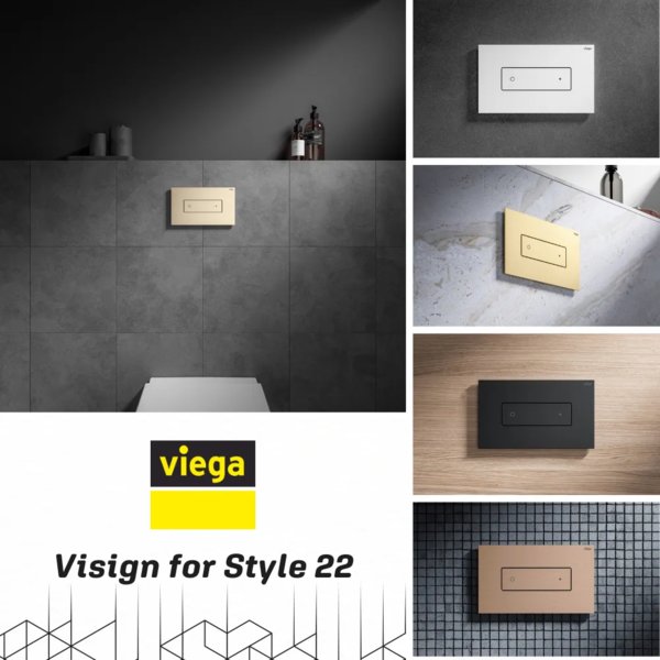 VIEGA - Przycisk uruchamiający Visign for Style 22