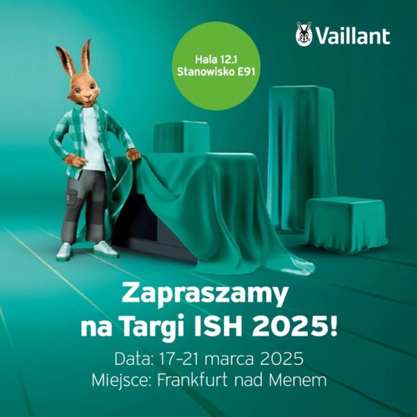 VAILLANT - Odwiedź stoisko Vaillant na ISH 2025 - WYDARZENIE