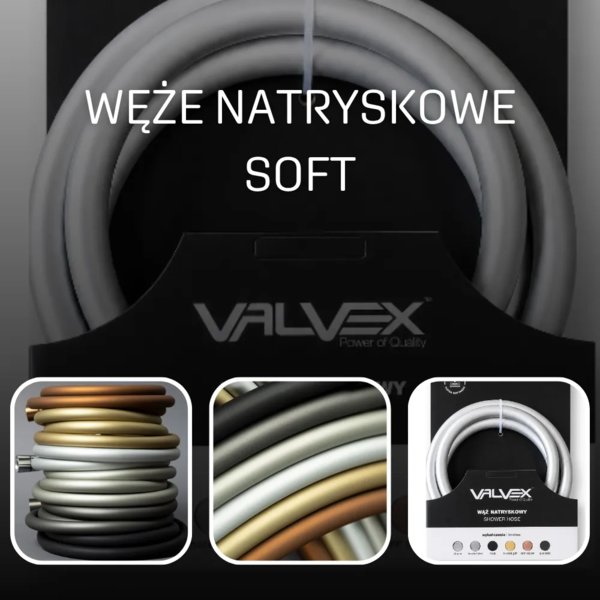 VALVEX - Węże natryskowe SOFT