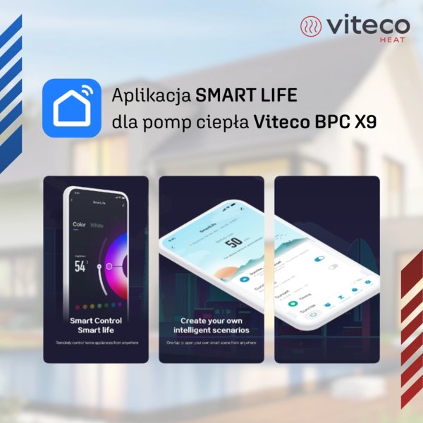 VITECO - Aplikacja dla pomp ciepła Viteco BPC X9 - NEWS