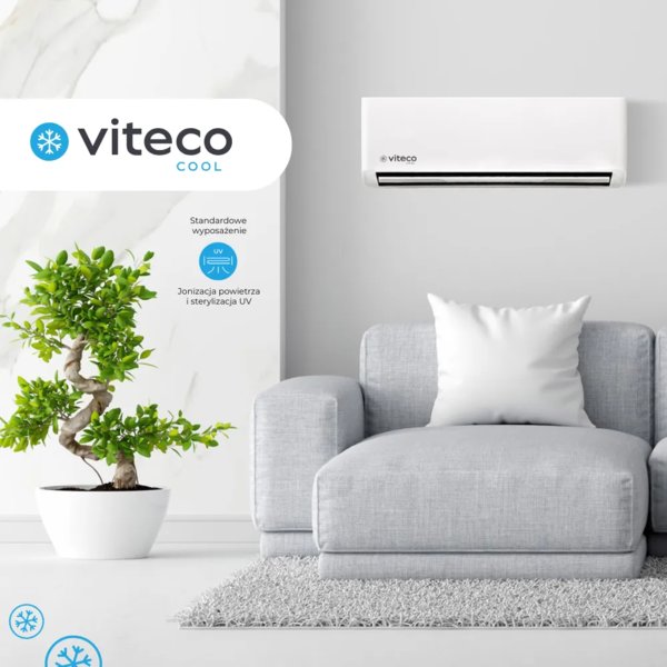VITECO - Urządzenia Viteco Clima Comfort JP do chłodzenia latem i ogrzewania zimą