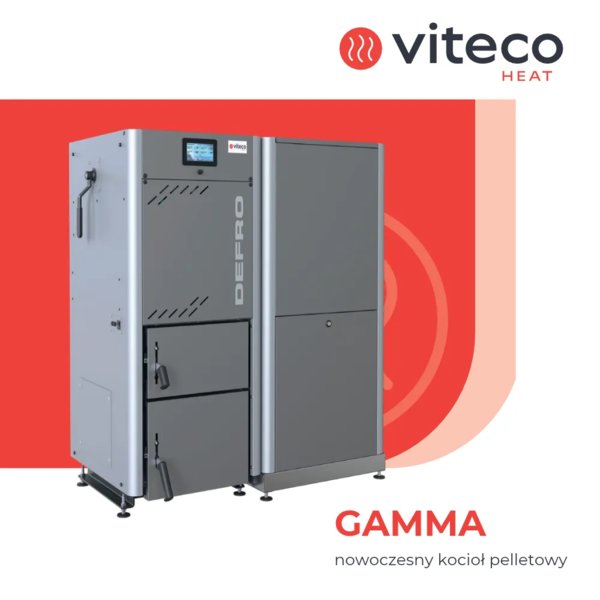 VITECO - Nowoczesny kocioł pelletowy GAMMA w ofercie Viteco Heat