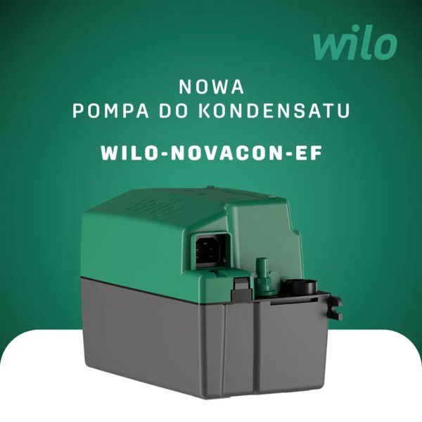 WILO - Skuteczne odprowadzanie kondensatu z Wilo-NovaCON-EF
