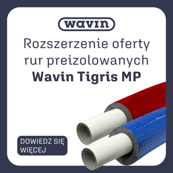 WAVIN - Rury preizolowane Tigris MP