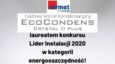 EcoCondens Crystal II Plus nagrodzony!