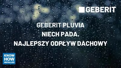 Dlaczego warto sprawdzić nowe wpusty systemu Geberit Pluvia ? (NOWOŚĆ) 