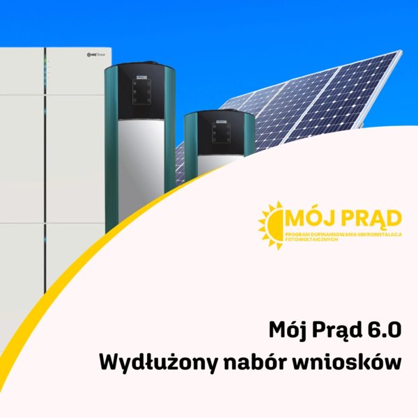 NFOŚiGW - Mój Prąd 6.0 - Wydłużony nabór - NEWS