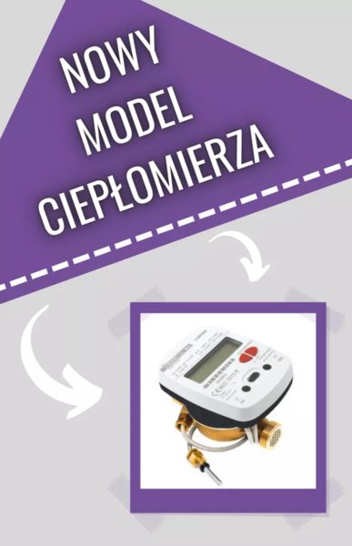 Zmiana modelu ciepłomierza od BMETERS!
