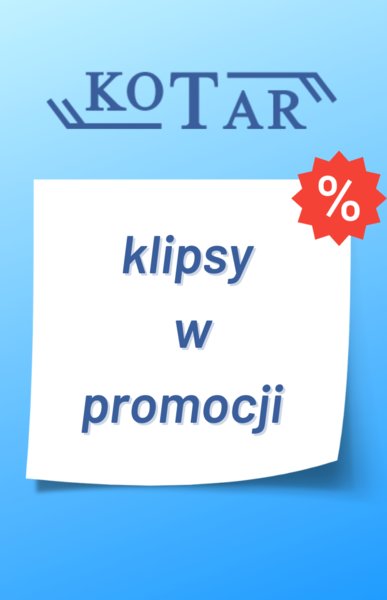 Klipsy firmy KOTAR są już w promocji