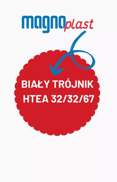 Magnaplast - trójnik HTEA 