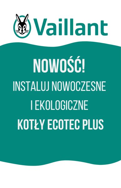 Nowość w ofercie Vaillant - ekologiczne kotły ecoTEC plus