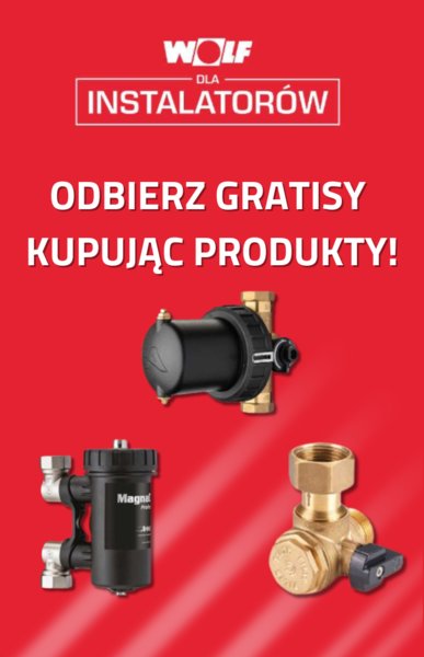 Odbierz gratis kupując produkty WOLF