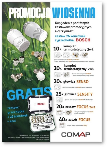 Comap - promocja wiosenna 2021