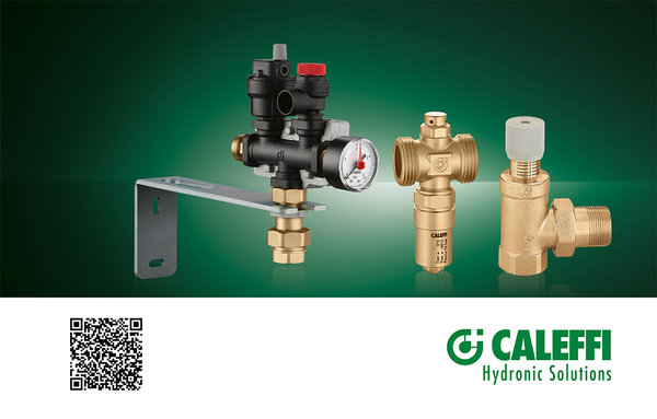 Caleffi - ochrona powietrznych pomp ciepła