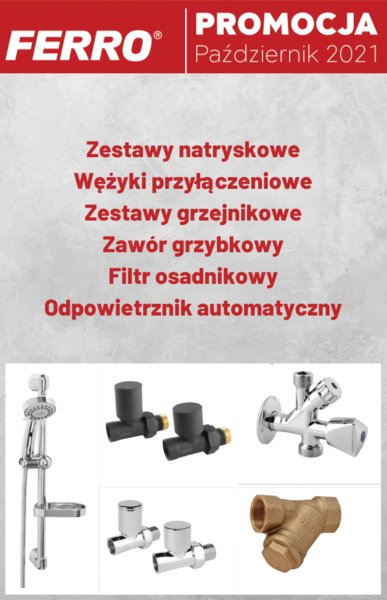 FERRO - kolejna promocja miesięczna na październik 2021