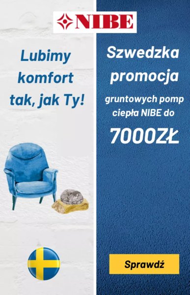 Skorzystaj ze Szwedzkiej Promocji NIBE!