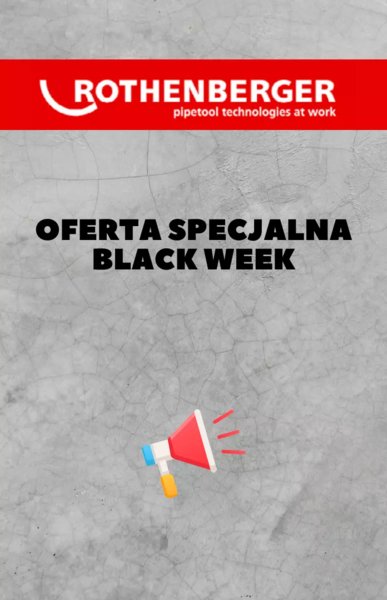 Rothenberger - Oferta specjalna na Black Week