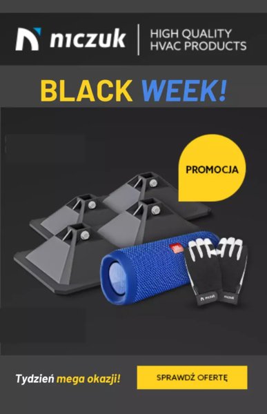Niczuk - Super promocje w Black week!