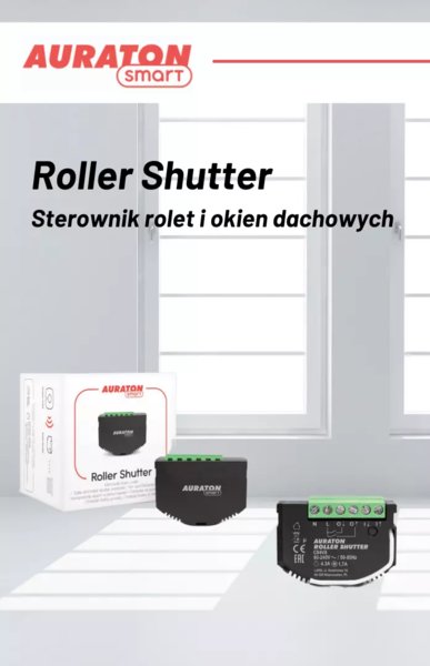 AURATON Smart - sterownik rolet i bram. Nowość!
