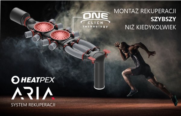 HEATPEX ARIA - szybszy i łatwiejszy montaż systemu rekuperacji