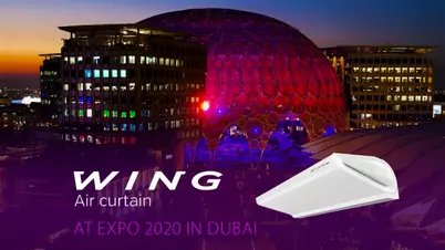 KURTYNY POWIETRZNE WING NA EXPO 2020 W DUBAJU