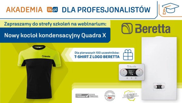  Nowy kocioł kondensacyjny Beretta Quadra X - Akademia IK dla Profesjonalistów