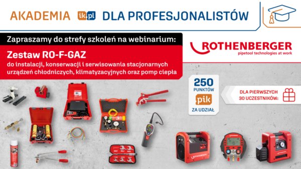 Zestaw Rothenberger RO-F-GAZ - Akademia IK dla Profesjonalistów
