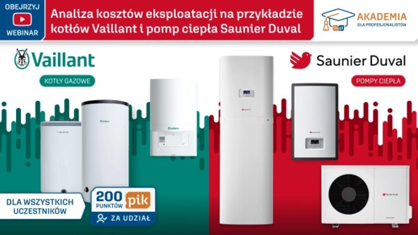 Analiza kosztów eksploatacji na przykładzie kotłów Vaillant i pomp ciepła Saunier Duval