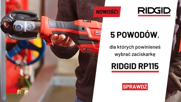 RIDGID - Zaciskarka mikro RP115