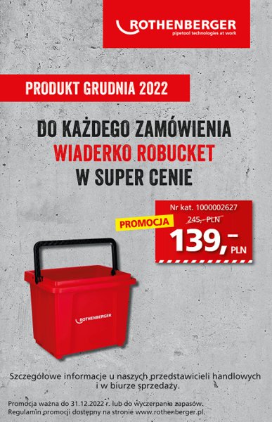 ROTHENBERGER Polska: Produkt Grudzień 2022