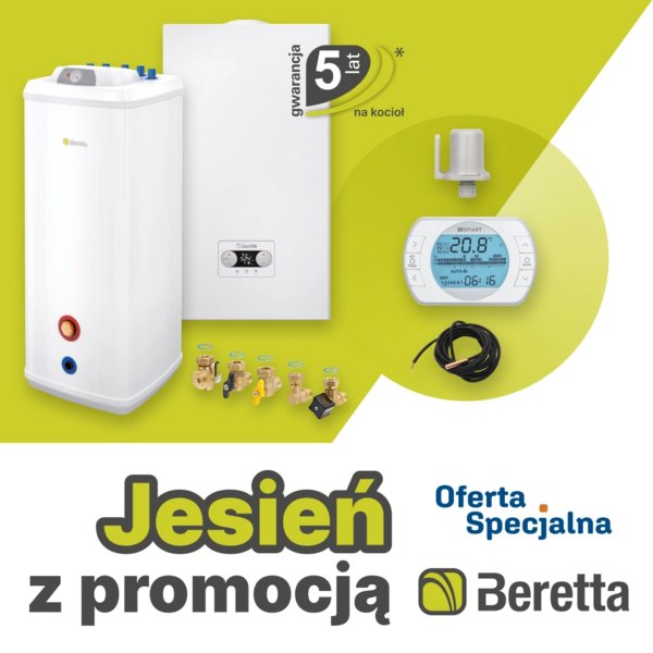 BERETTA - Jesień z promocją na kotły QUADRA - PROMOCJA