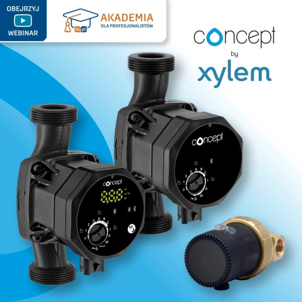 Program doboru i portfolio pomp obiegowych i cyrkulacyjnych Concept by Xylem - Akademia IK dla Profesjonalistów -