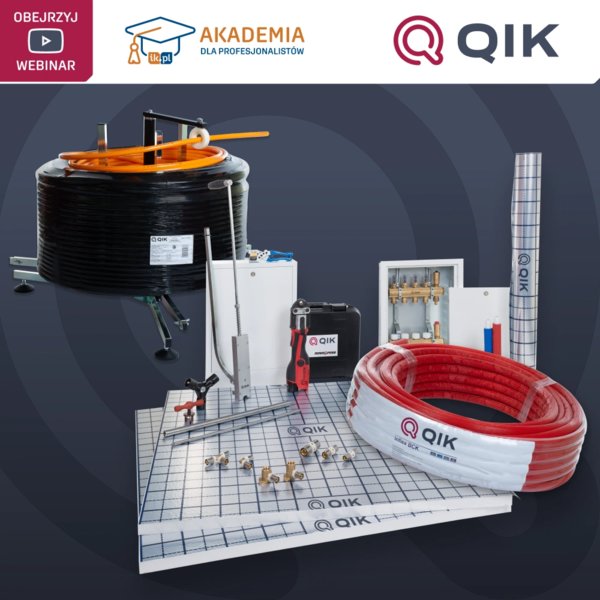 Akademia IK dla Profesjonalistów. Webinarium: Nowości w ofercie systemu QIK i aspektów montażowych