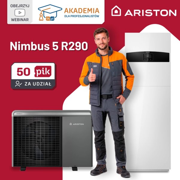 ARISTON - Nowa pompa Nimbus 5 R290