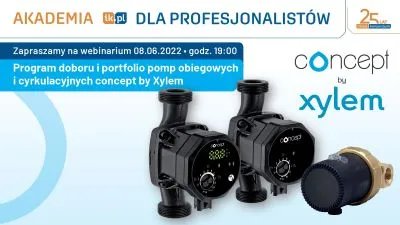 Akademia IK dla Profesjonalistów - Program doboru i portfolio pomp obiegowych i cyrkulacyjnych concept by Xylem