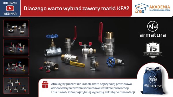 KFA Armatura - Dlaczego warto wybrać zawory marki KFA?