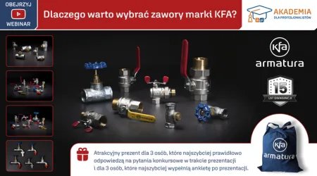 KFA Armatura - Dlaczego warto wybrać zawory marki KFA?