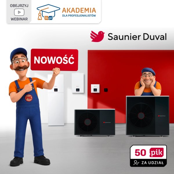 SAUNIER DUVAL - GeniaAir Classic i GeniaAir Max - nowe monoblokowe pompy ciepła powietrze-woda