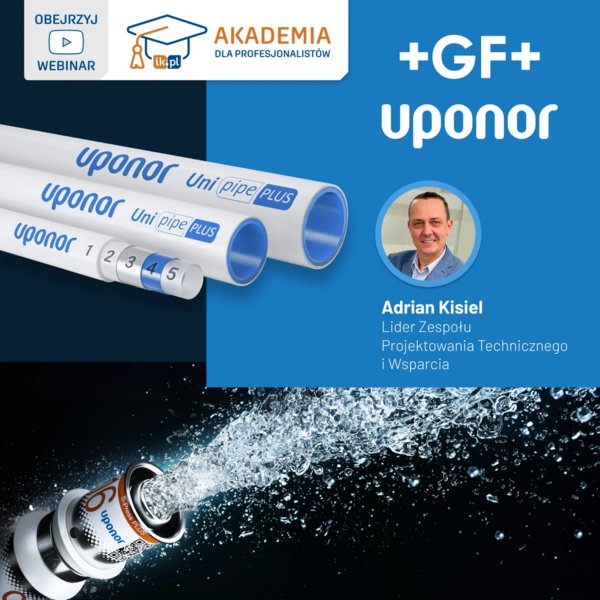 UPONOR - S-Press Plus i Uni Pipe - Nowoczesne instalacje bez kompromisów