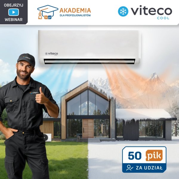 VITECO - Urządzenia Clima Comfort JP do chłodzenia latem i ogrzewania zimą