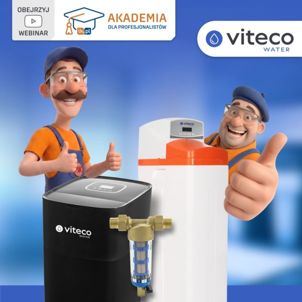 VITECO - Dobór, montaż i uruchomienie zmiękczacza wody. Praktyczny przewodnik dla instalatora