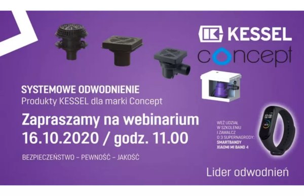 Webinarium - Systemowe odwodnienie CONCEPT By KESSEL