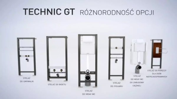 KOŁO - Stelaż TECHNIC GT 56580