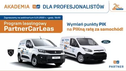 Akademia IK dla Profesjonalistów – Program leasingowy PartnerCarLeas